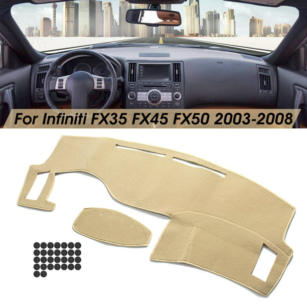 Fits 2003-2008 Infiniti FX35/FX45 Dashboard Mat Pad Dash Cover